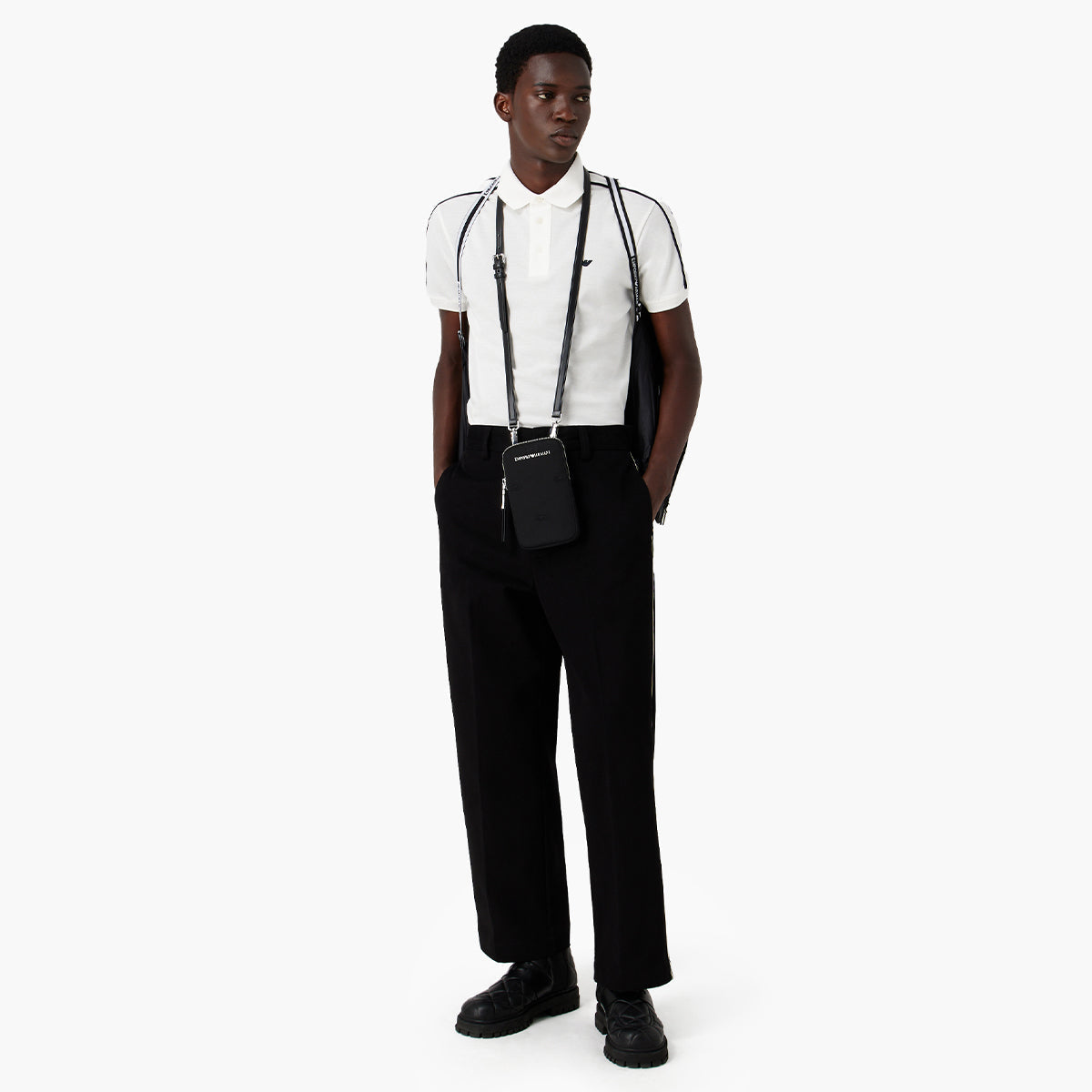 Regular Fit Cotton Piqué Polo Shirt With Embroidered Logo