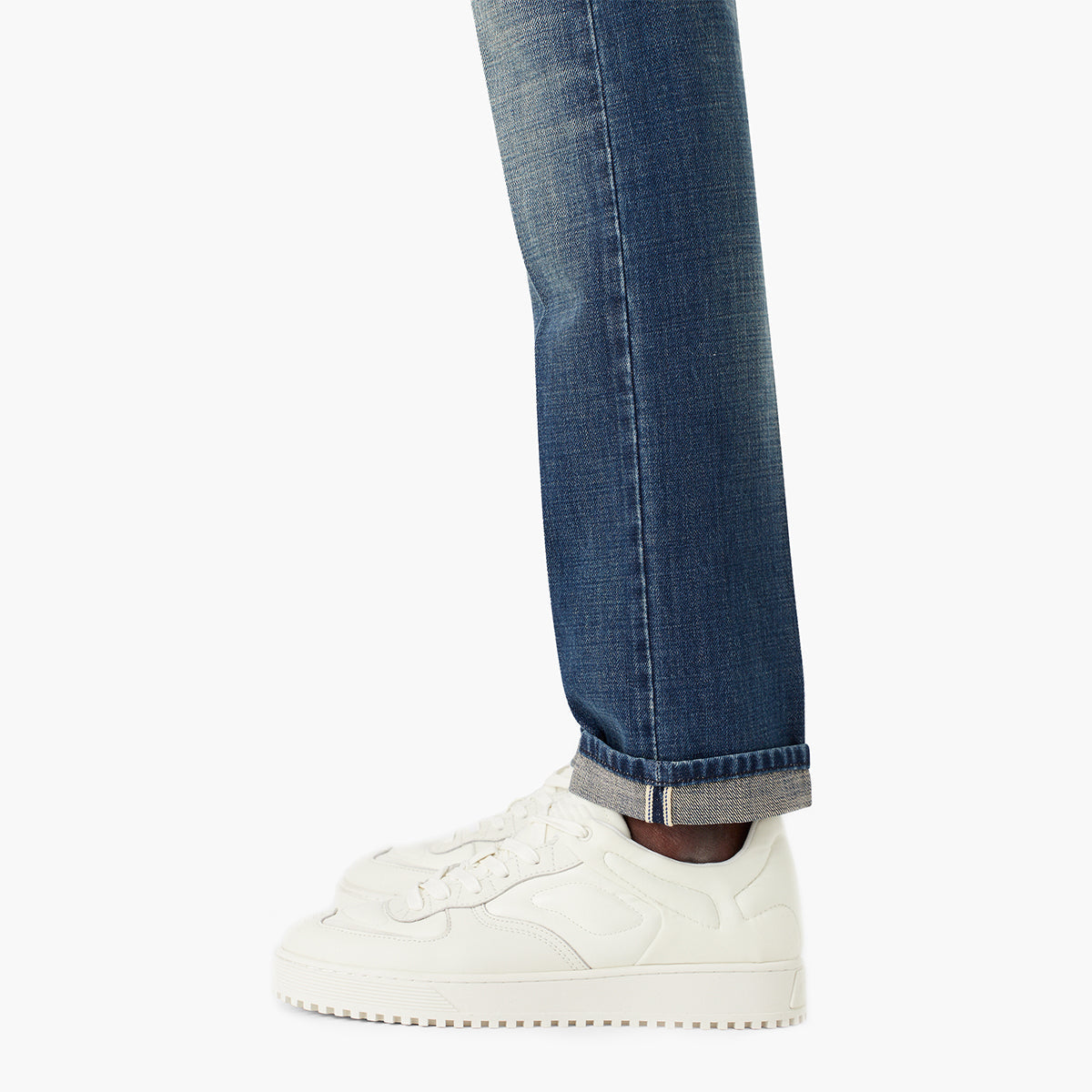J75 Slim-Fit Vintage-Wash Selvedge Denim Jeans