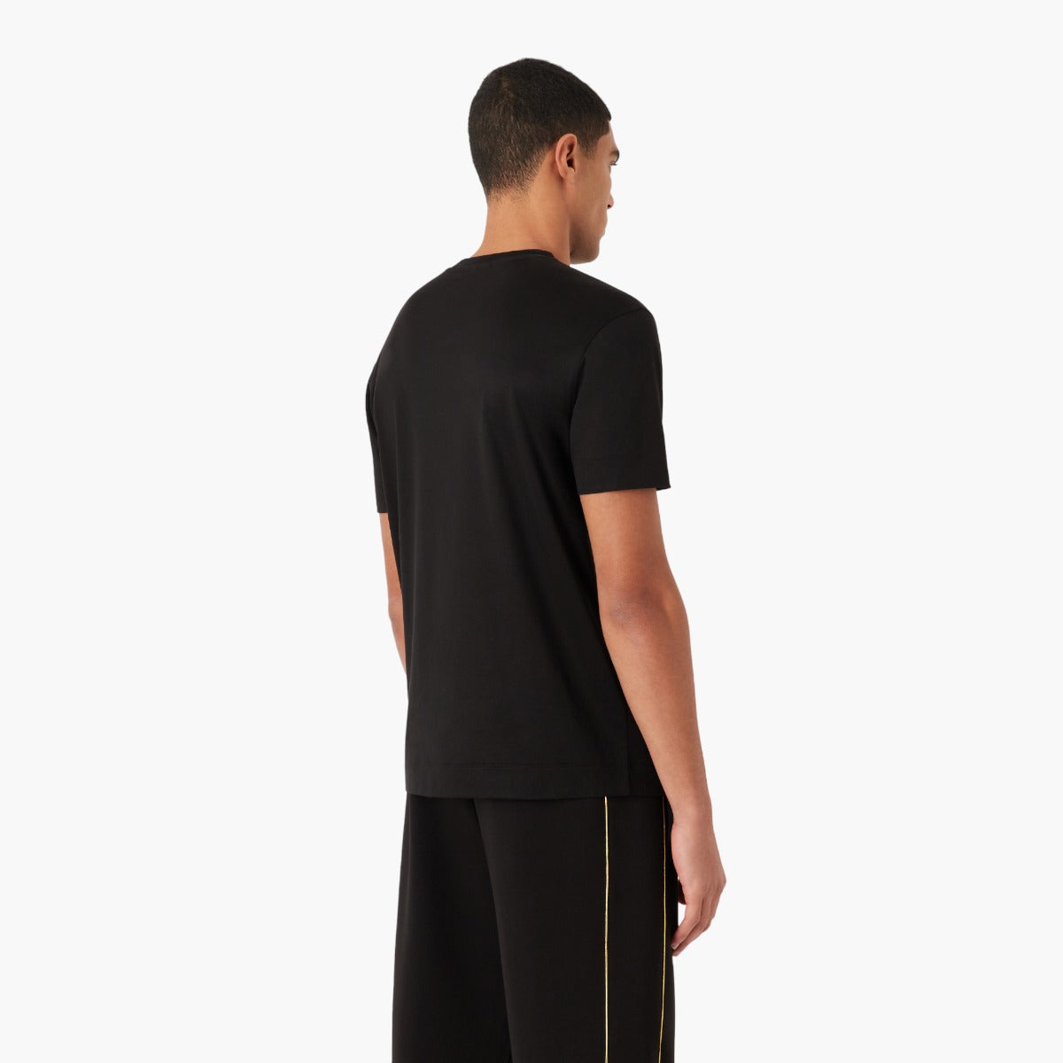 Tencel-Blend Jersey T-Shirt With Gold Logo