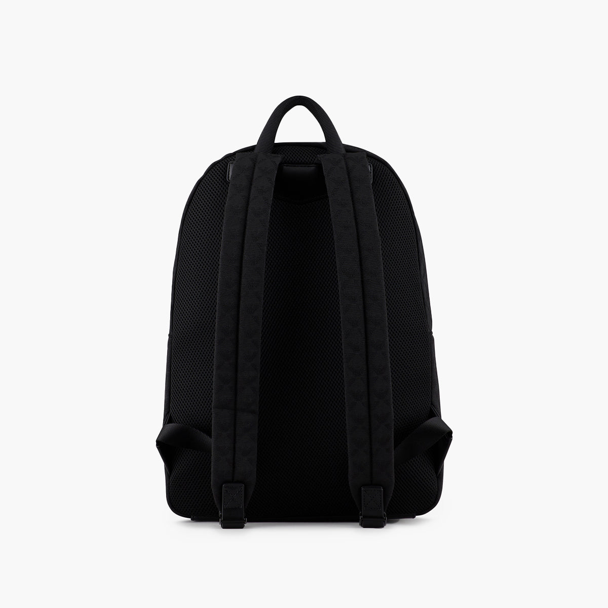 Cotton Blend Bacckpack With All-Over Jaquard Eagle