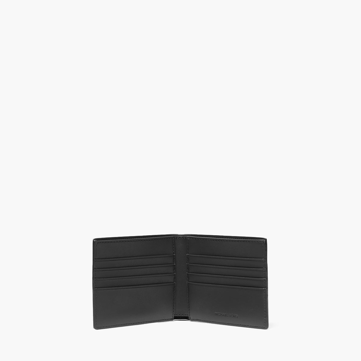 Varick Empire Logo Jacquard Billfold Wallet