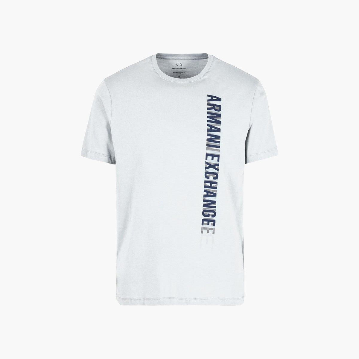 Cotton T-Shirt With Vertical Branding