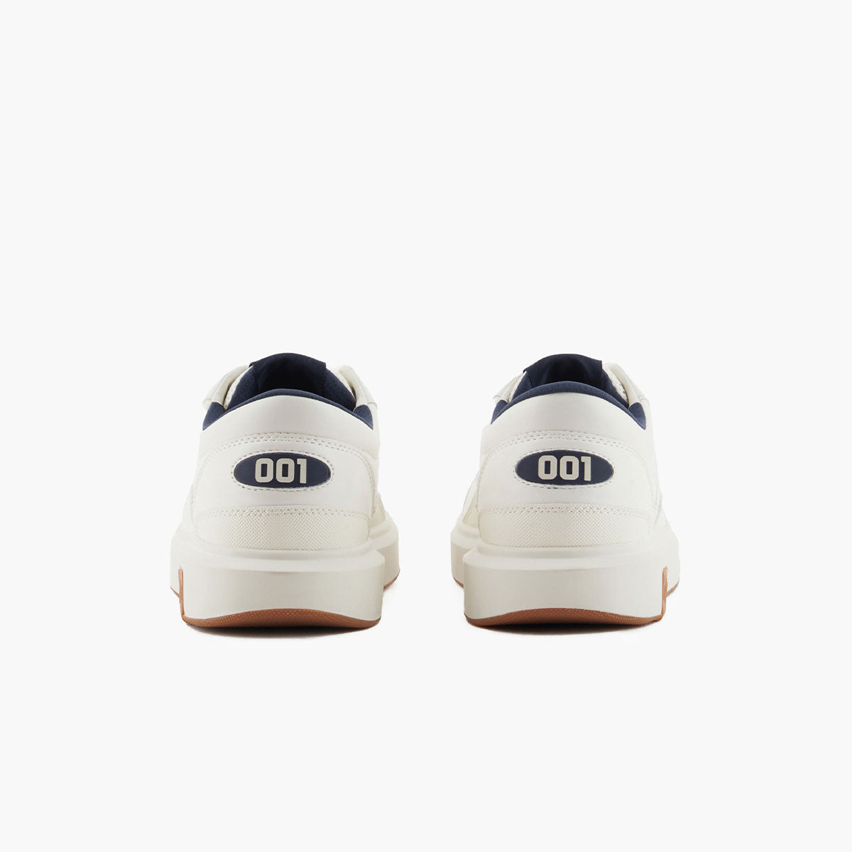 Embossed Branding Round Toeline Sneakers
