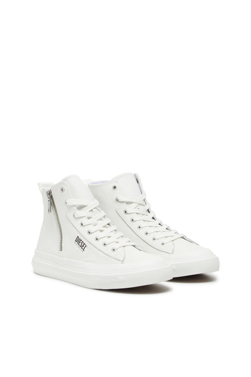DIESEL S-ATHOS DV MID - HIGH-TOP SNEAKERS WITH SIDE ZIP