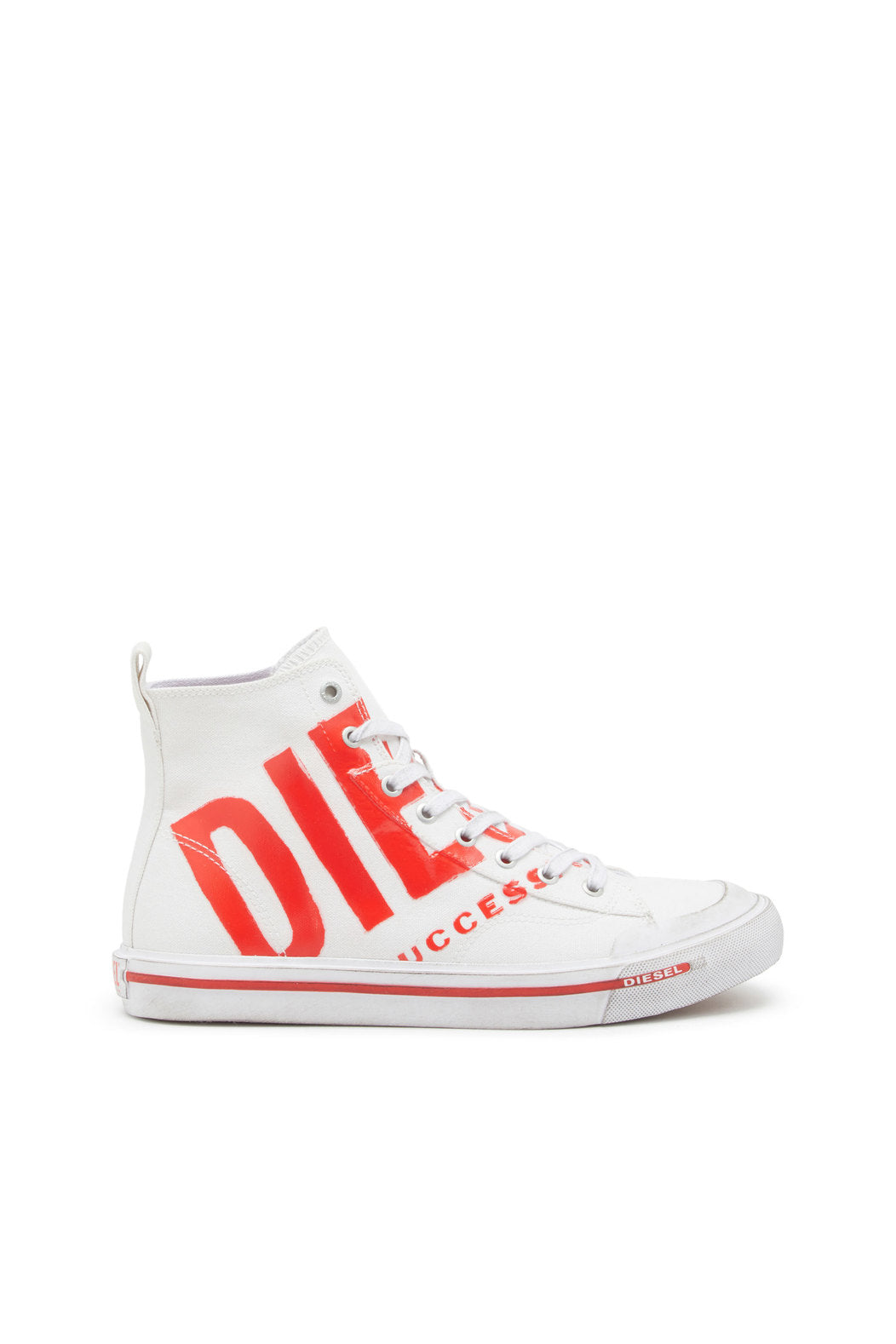 DIESEL S-ATHOS MID X - HIGH-TOP SNEAKERS WITH MAXI LOGO