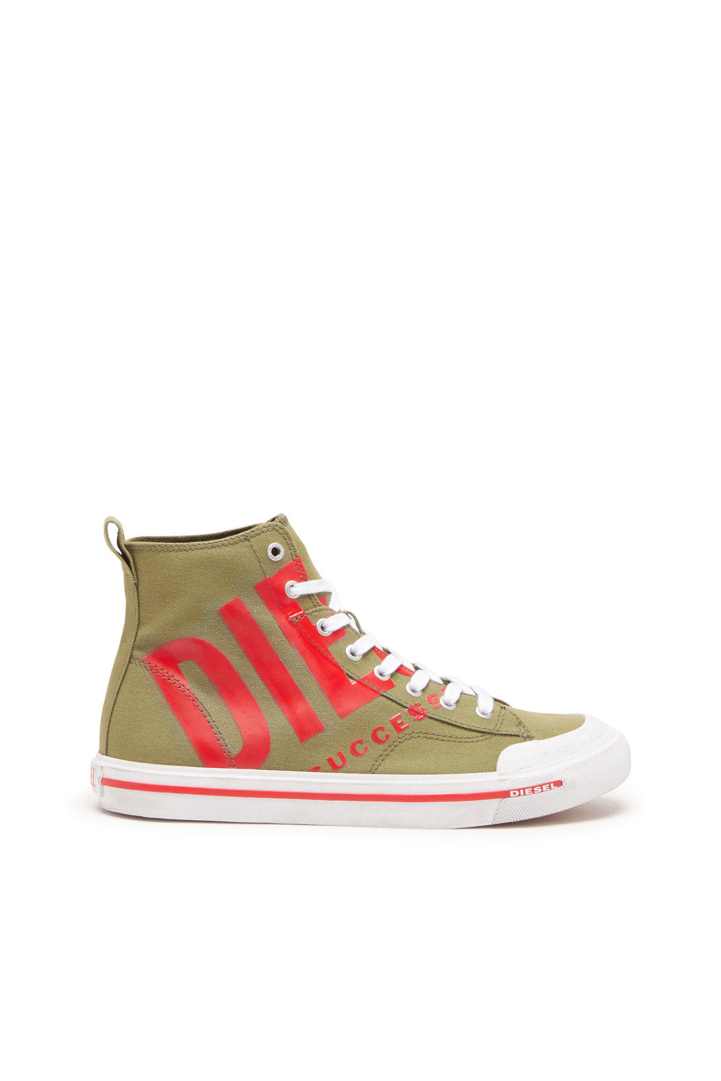 DIESEL S-ATHOS MID X - HIGH-TOP SNEAKERS WITH MAXI LOGO