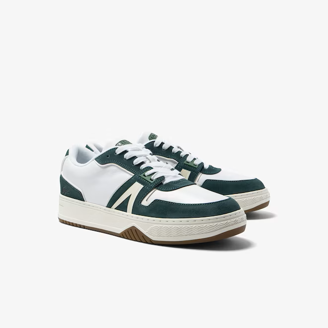 Lacoste L001 Leather Colour Trainers