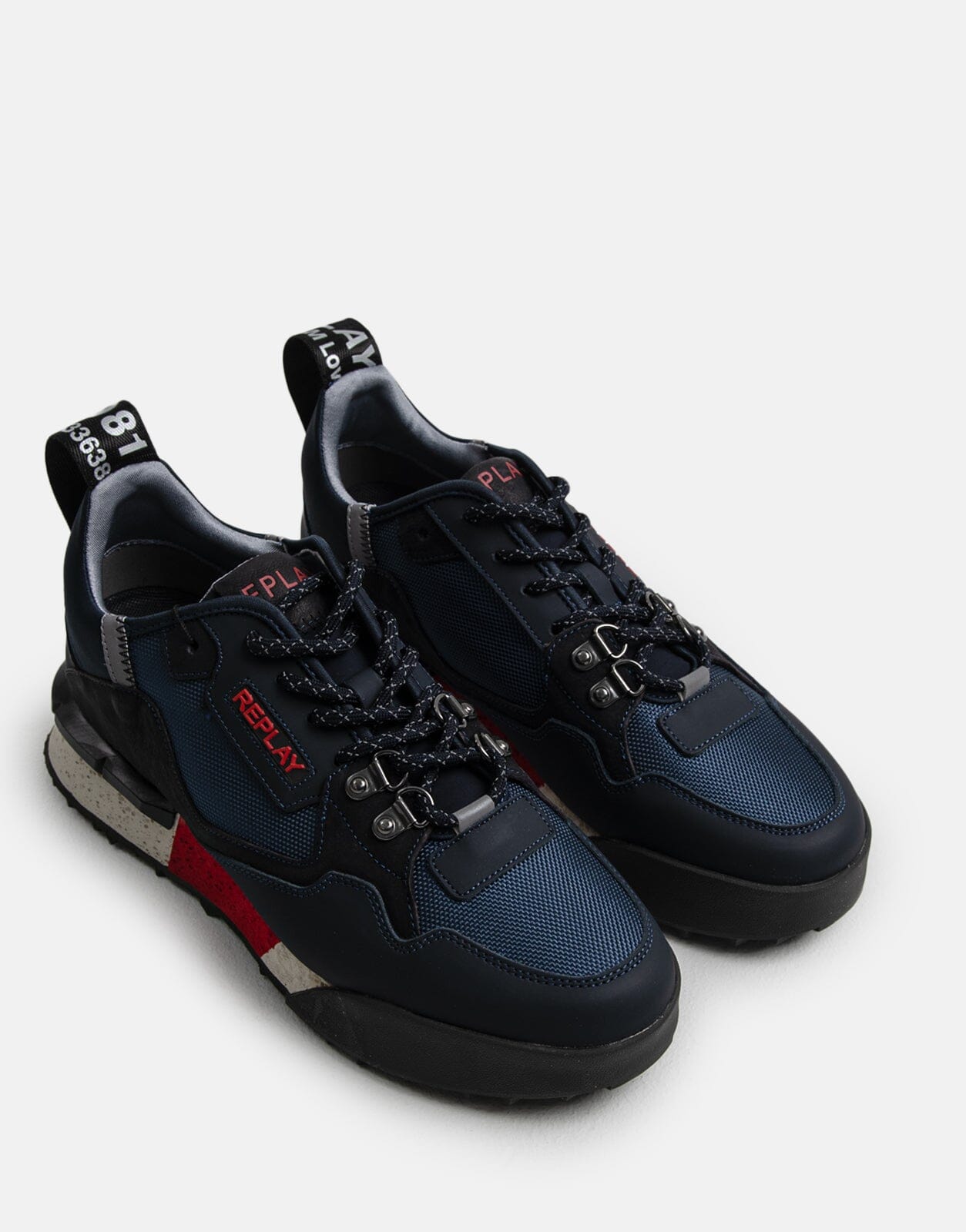 Replay Field Speed Navy Sneakers