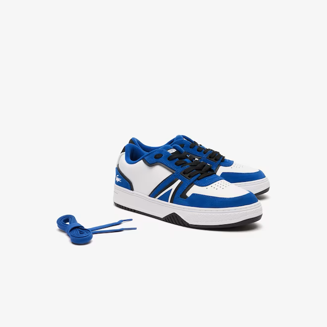 Lacoste L001 Coated Leather Trainers