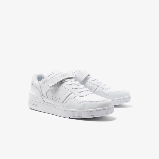 Lacoste T-Clip Velcro Leather Trainers