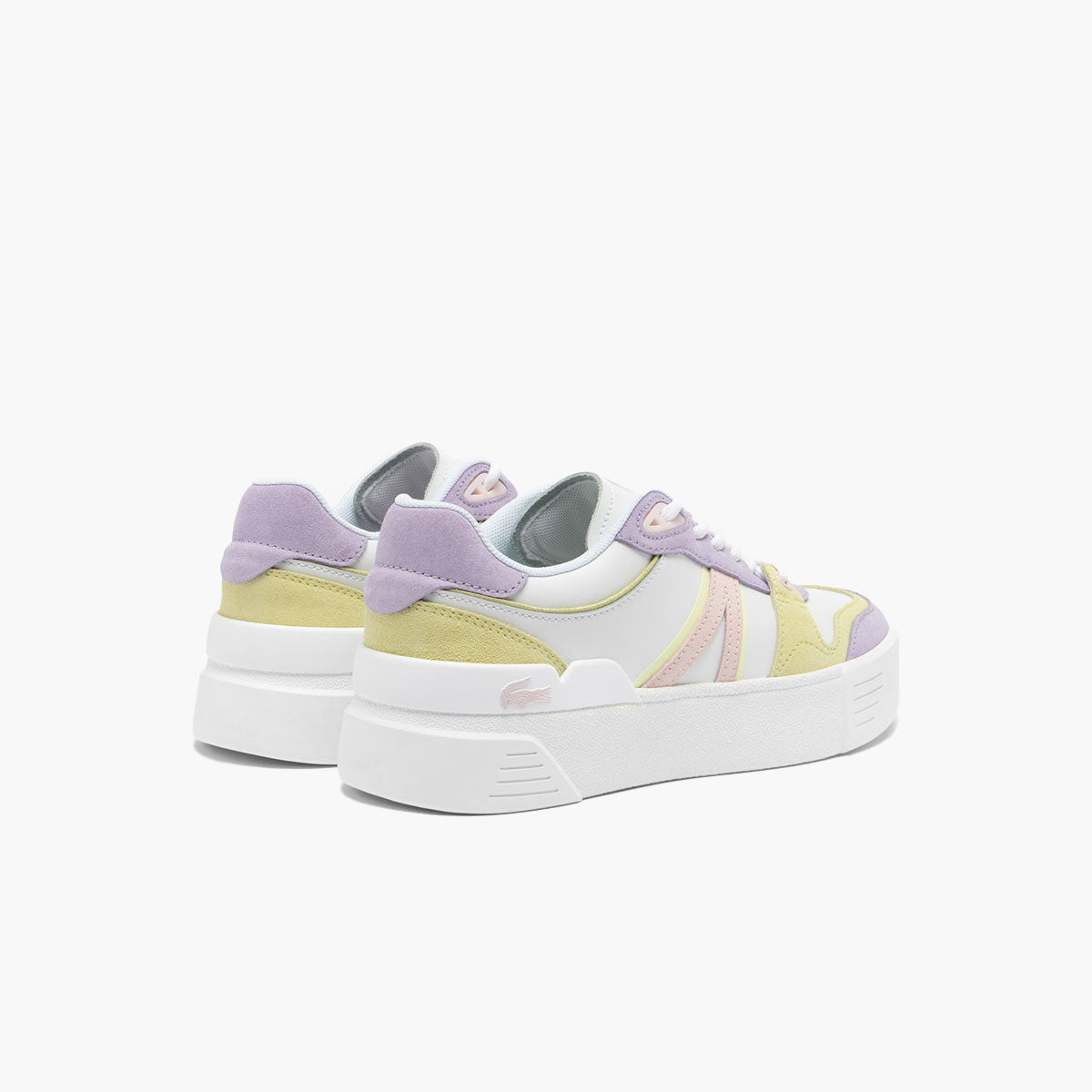 L002 Evo Contrasted Leather Trainers