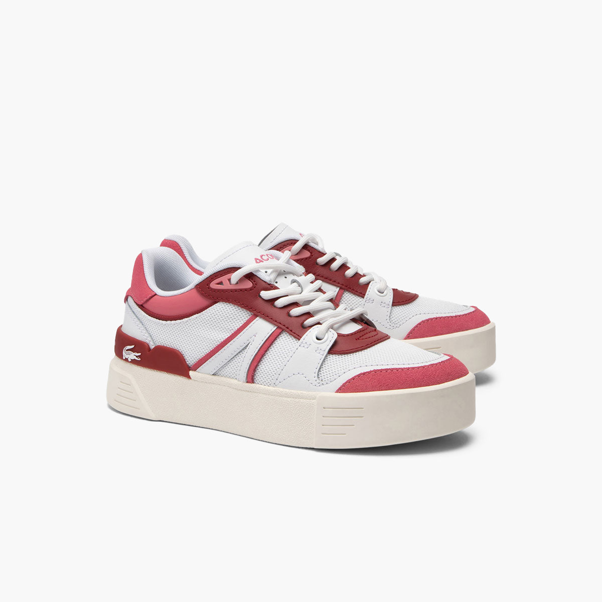 L002 Evo Leather And Mesh Trainers