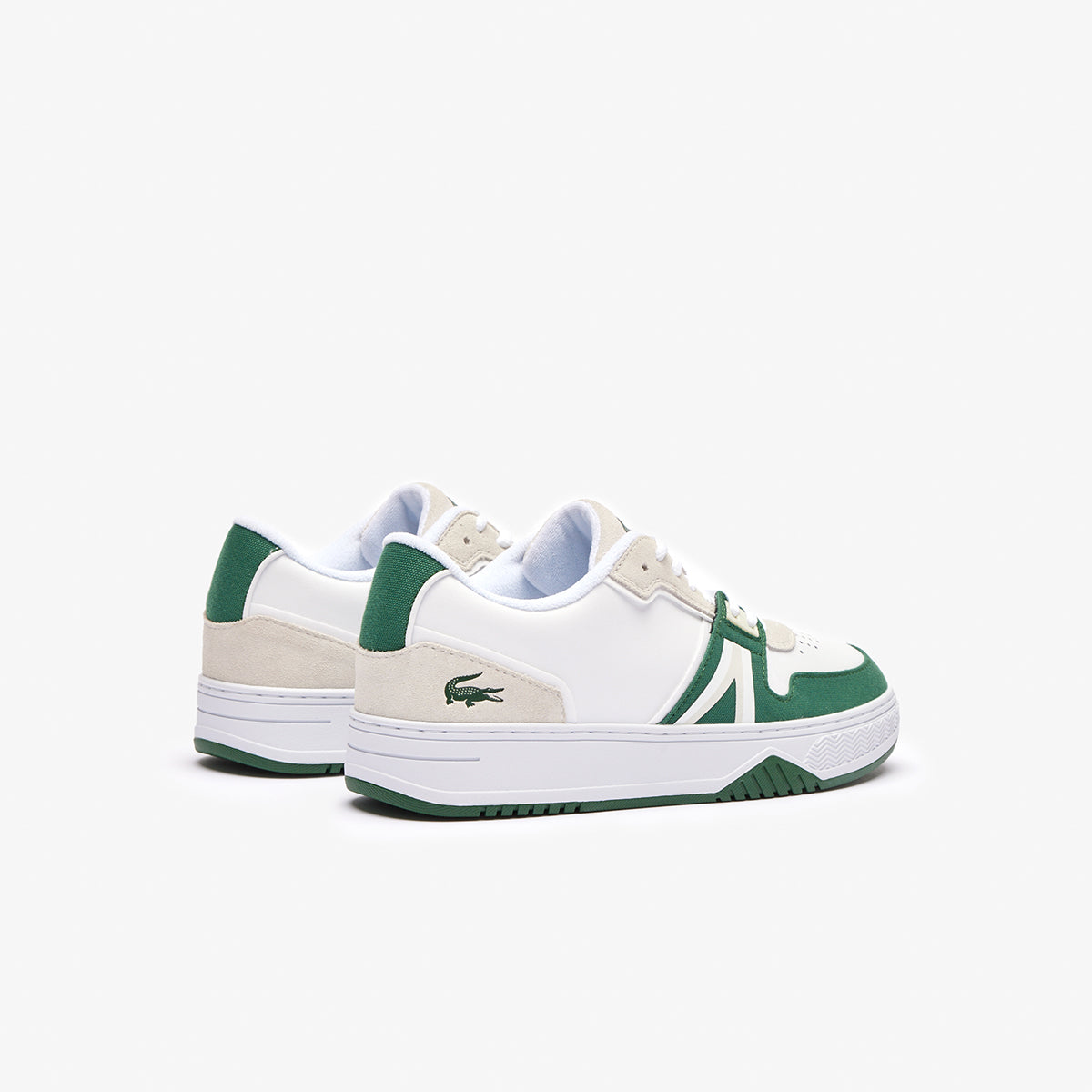 L001 Contrasted Leather Trainers
