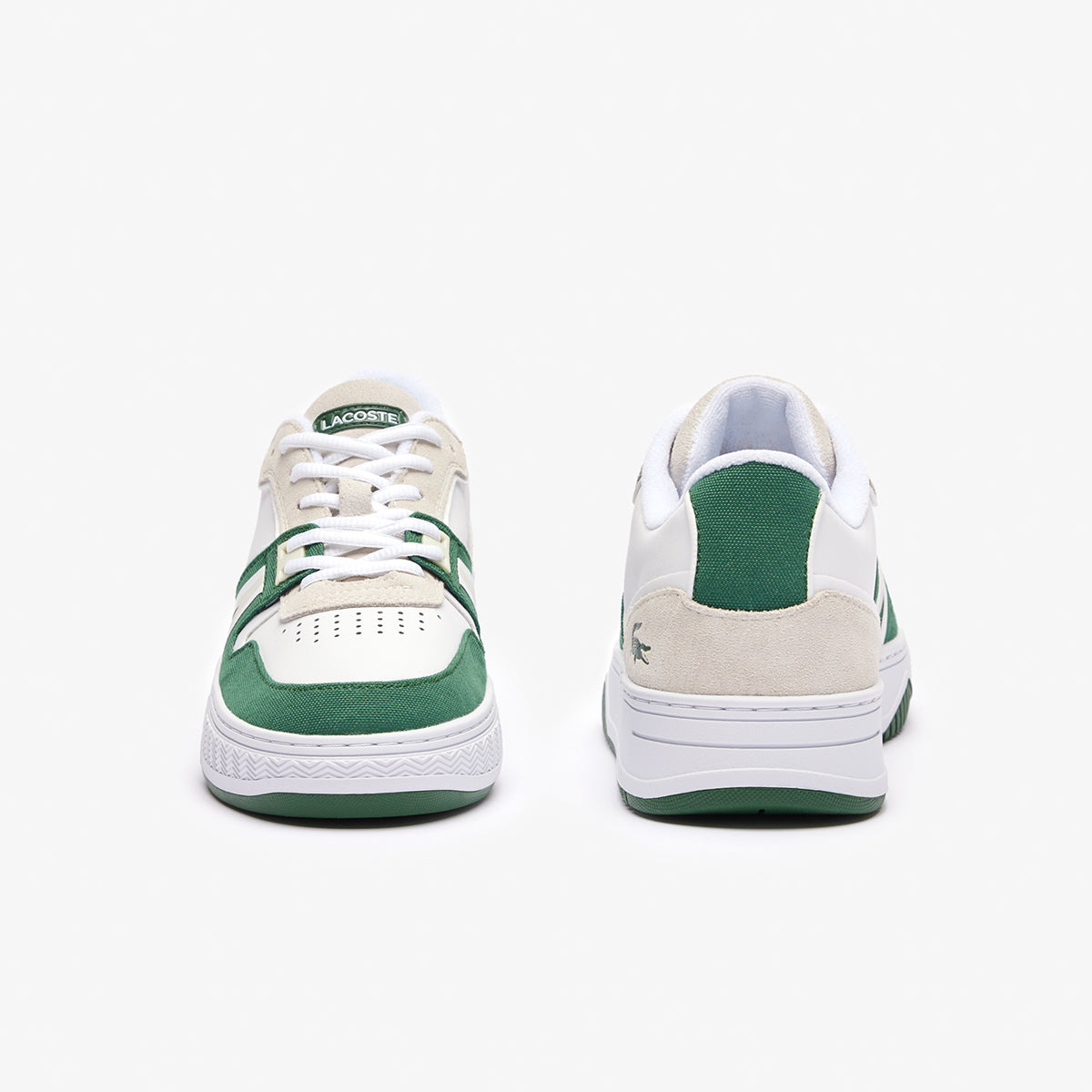 L001 Contrasted Leather Trainers