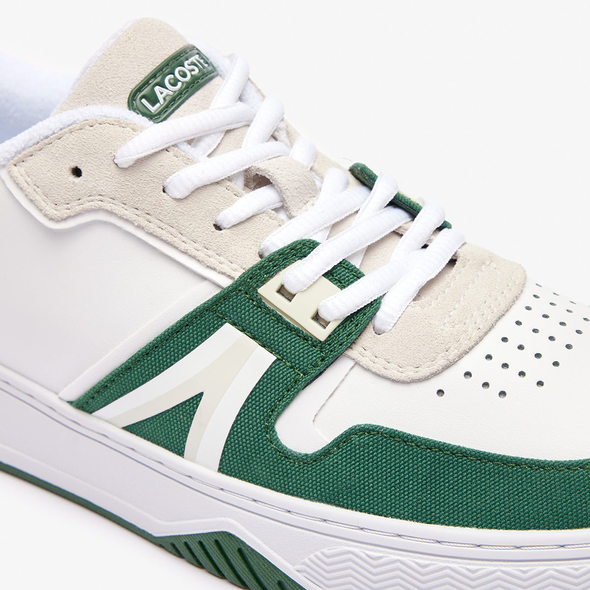 L001 Contrasted Leather Trainers