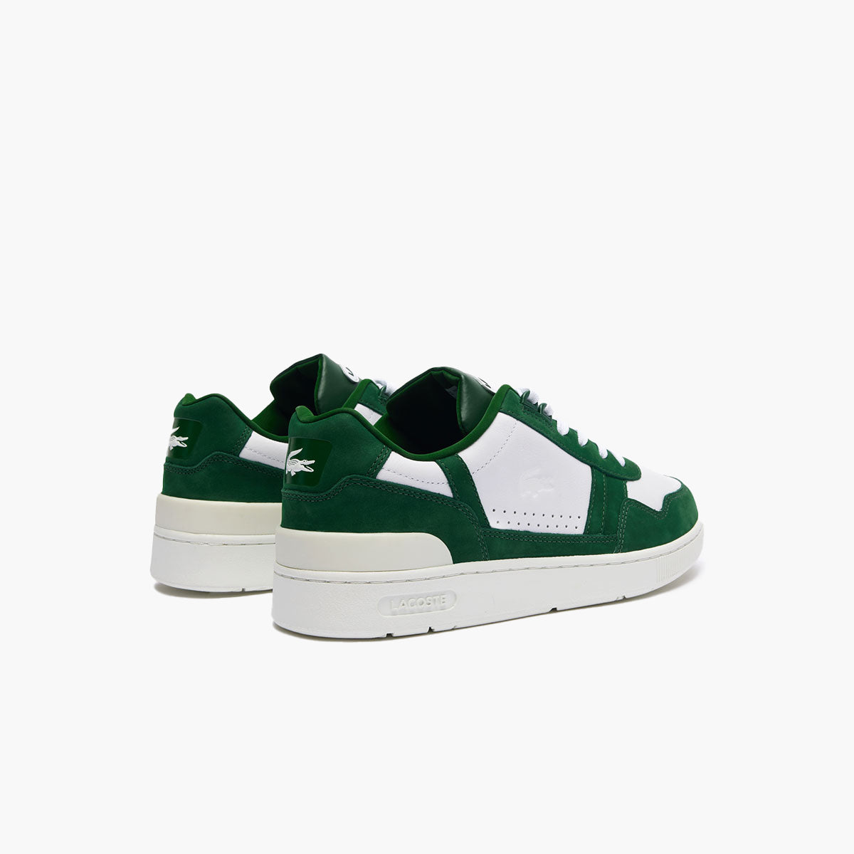 T-Clip Contrasted Leather Trainers