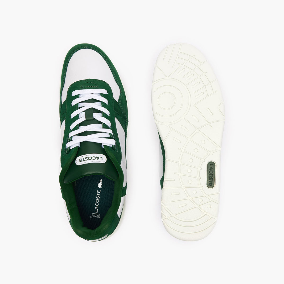 T-Clip Contrasted Leather Trainers