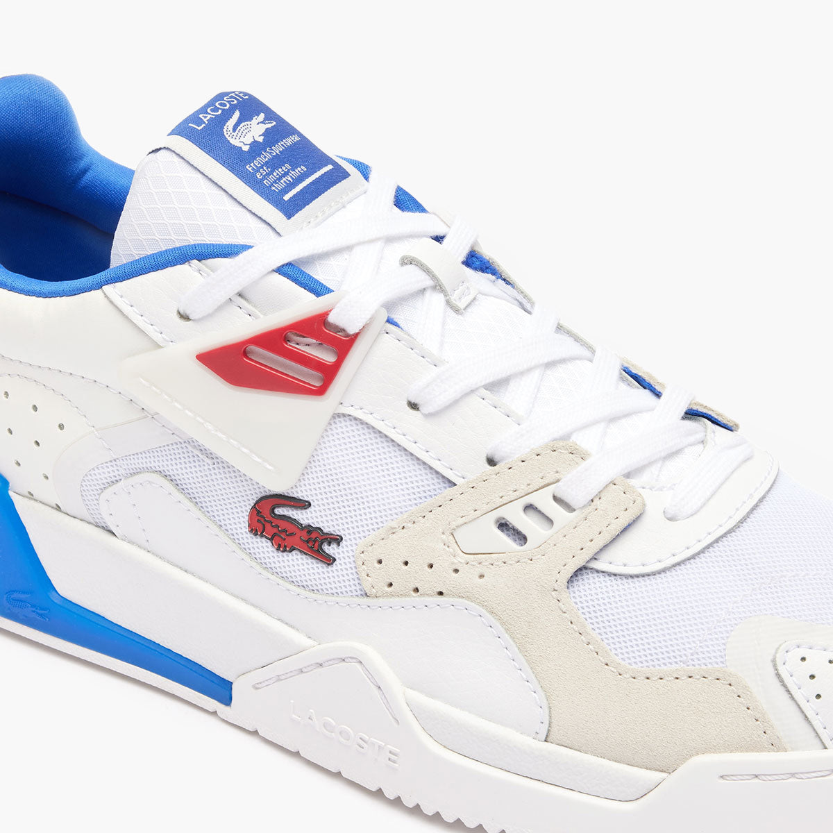 Lt 125 Contrasted Tongue Leather Trainers