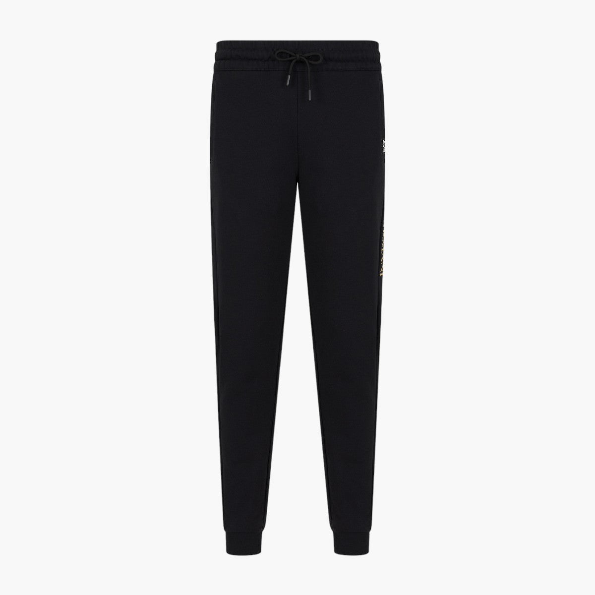 Cotton Jogger Trousers With Macro Logo