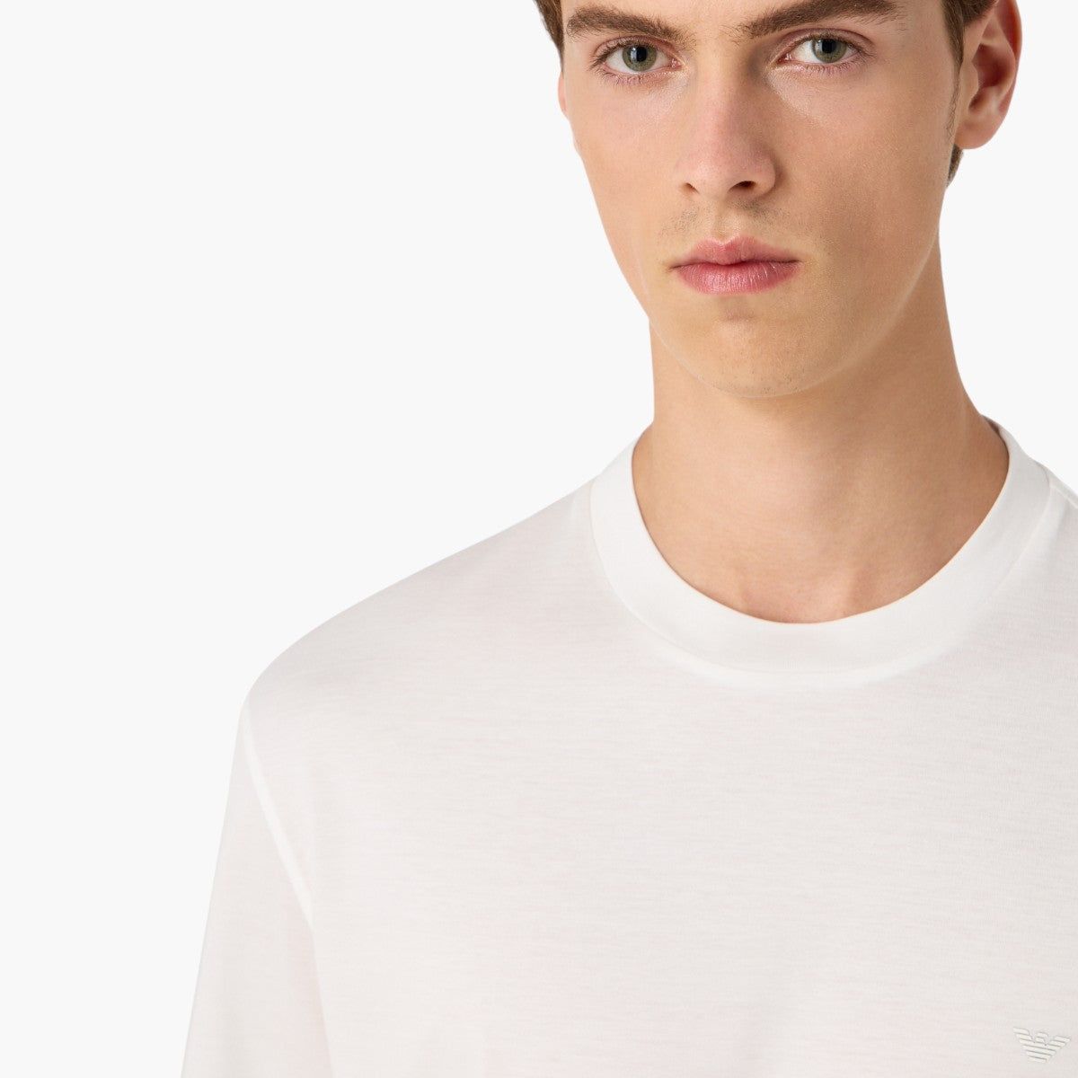Travel Essentials Cotton Blend Crew Neck T-Shirt