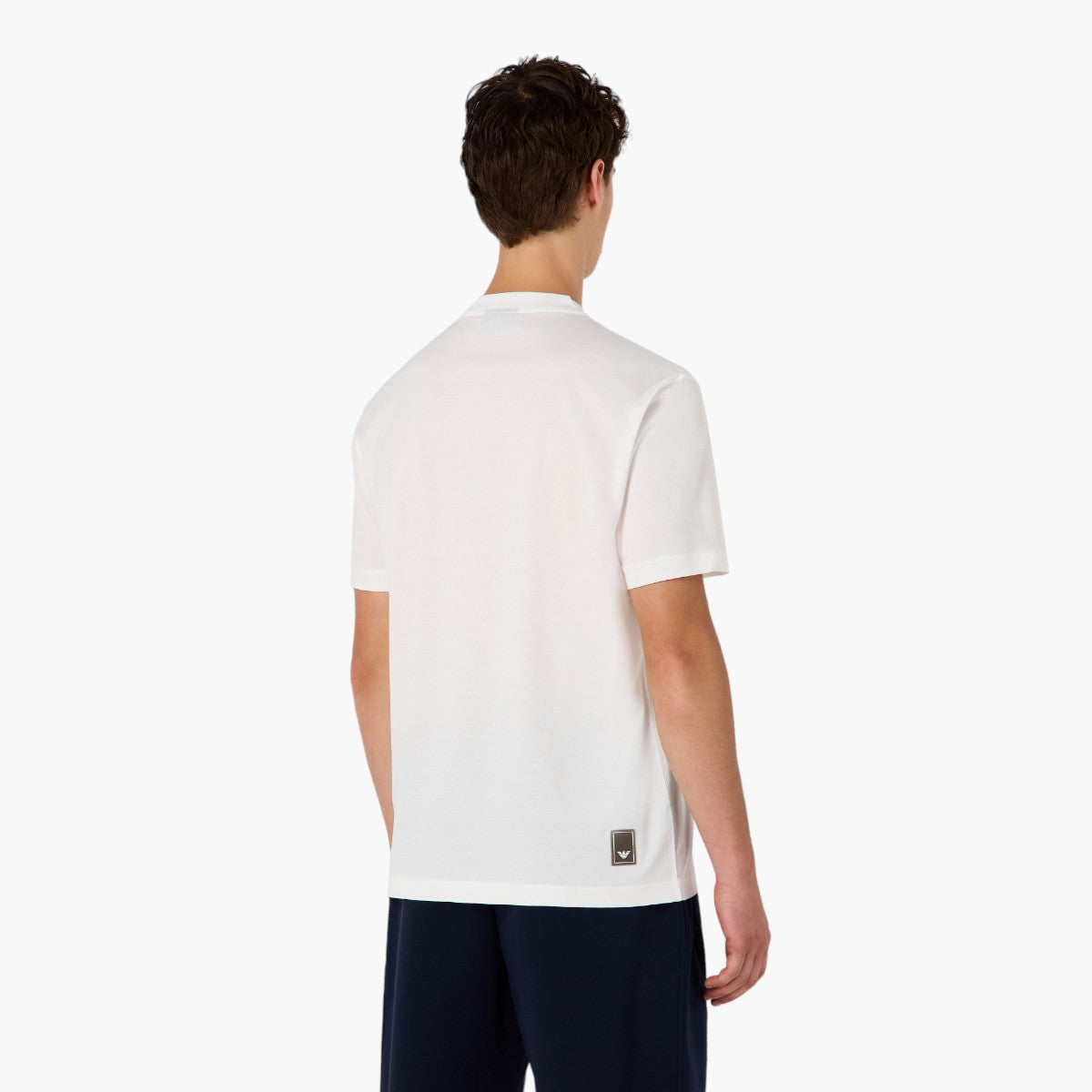 Travel Essentials Cotton Blend Crew Neck T-Shirt