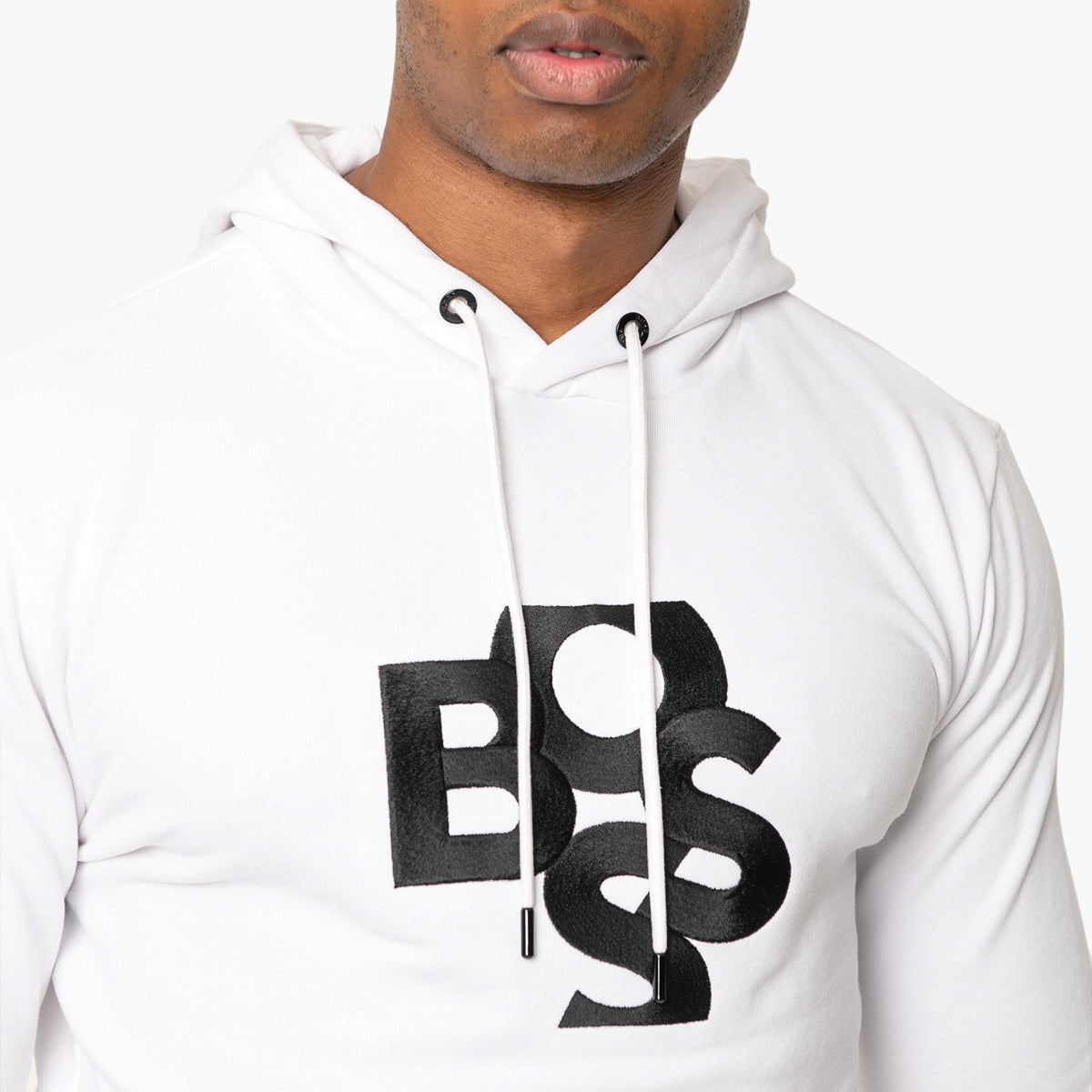 French-Terry Logo Hoodie
