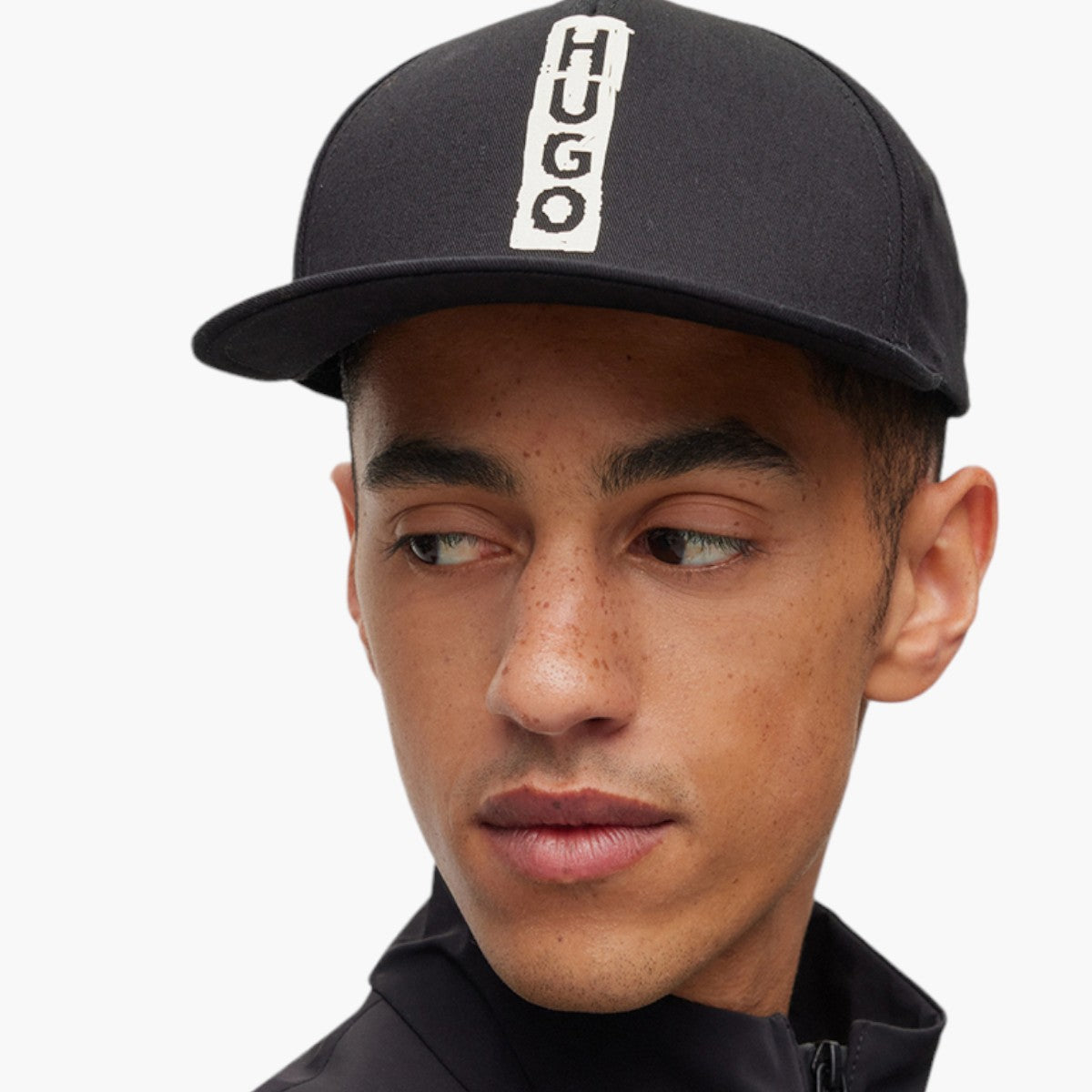 Jad-Bl 5 Panel Flat Visor Caps