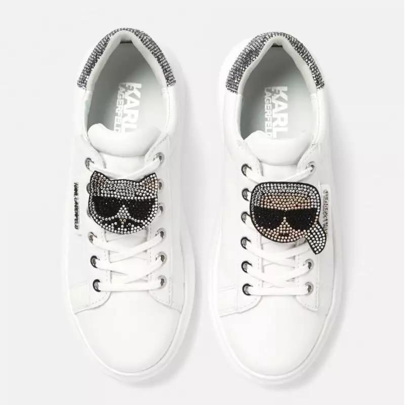 Karl Lagerfeld Ladies Sneaker Mazi Kup Hotel Black