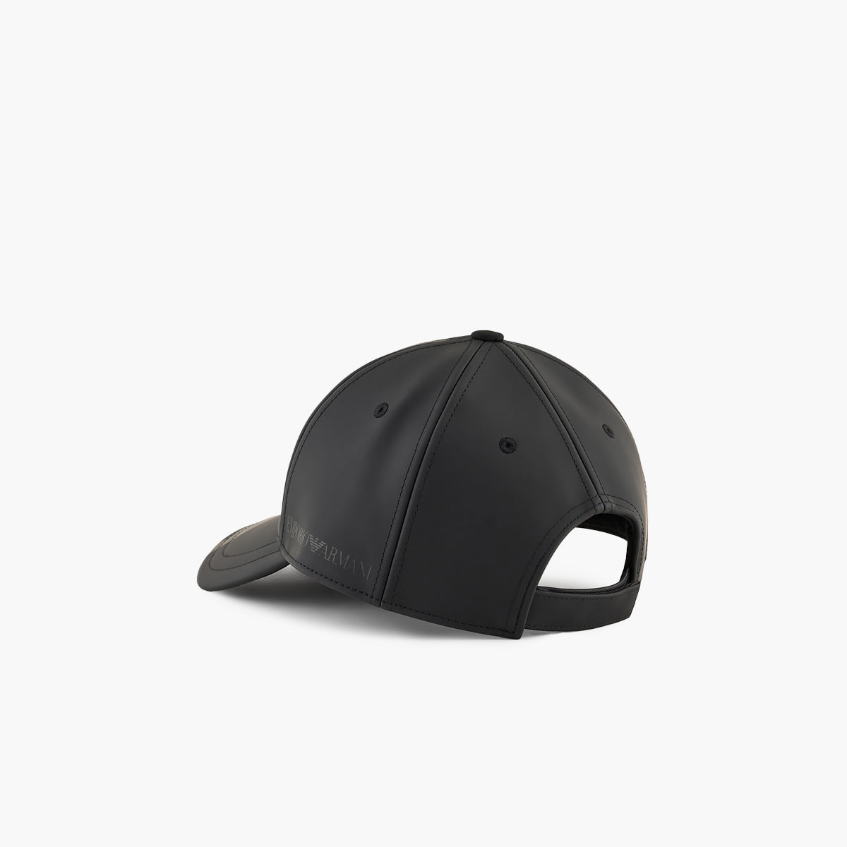 Coated Nylon Baseball Cap With EA Print