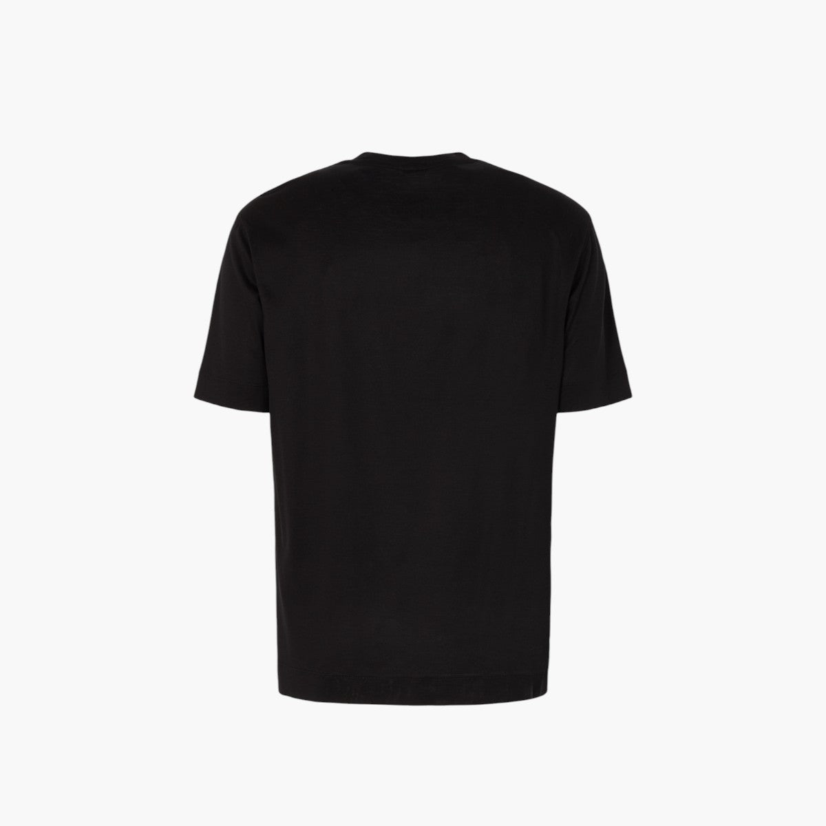 Cotton Blend Regular Fit Crew Neck T-Shirt With Embroidered Logo