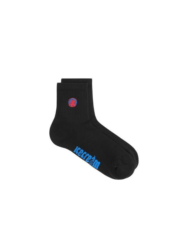 Ice-Cream Socks Logo Black