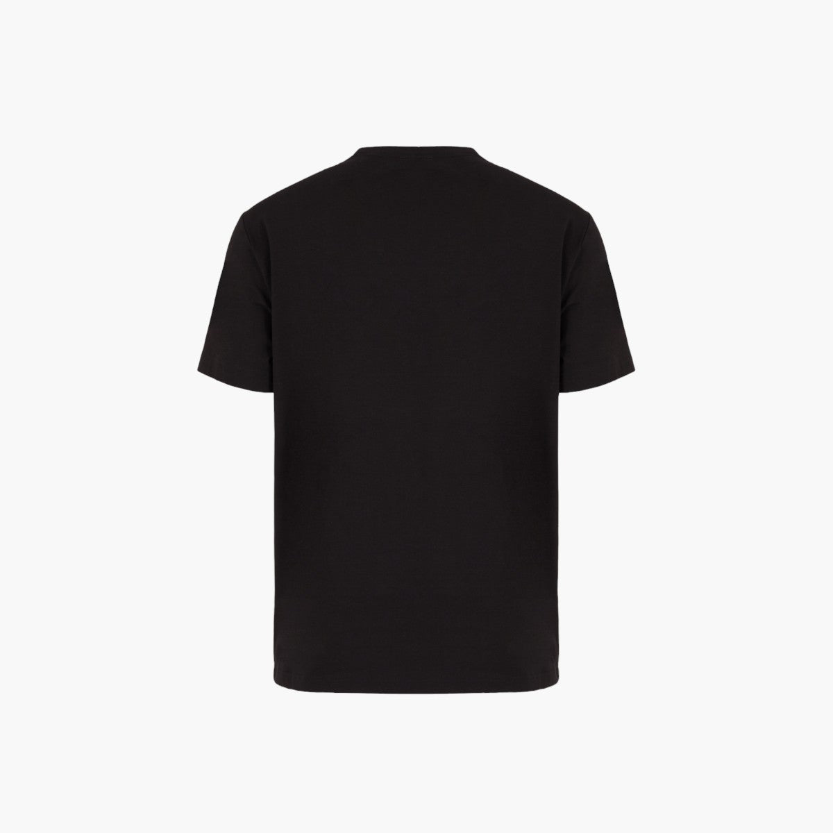 Cotton T-Shirt With Macro Logo