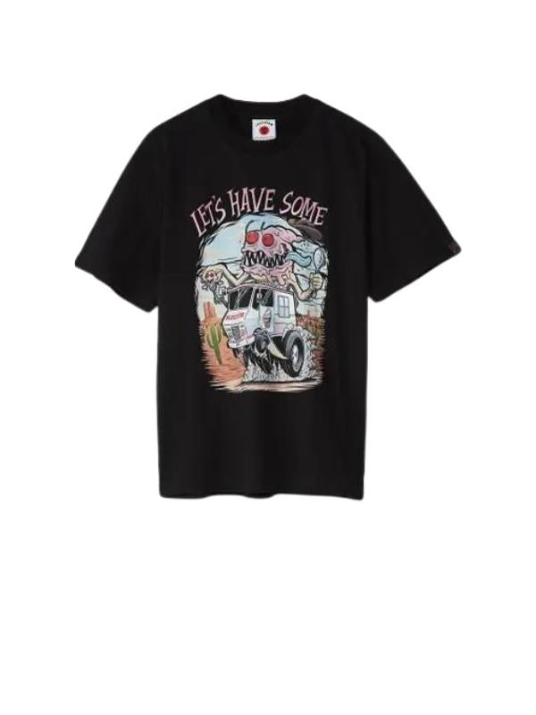 Ice-Cream T-Shirt Truck Black