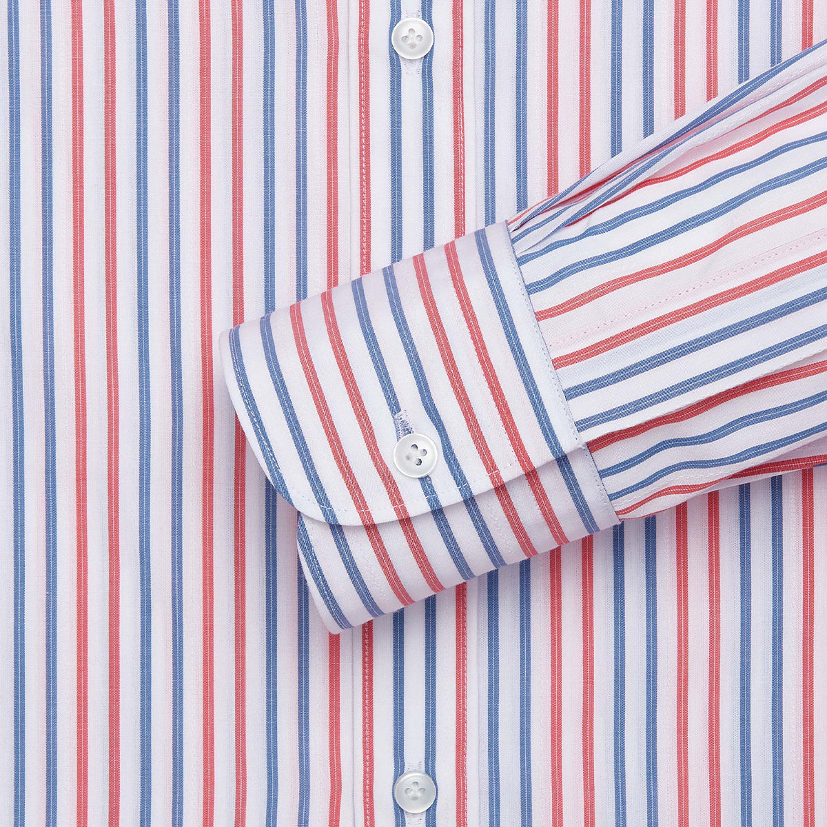 Trendy Stripes Button Down Shirt