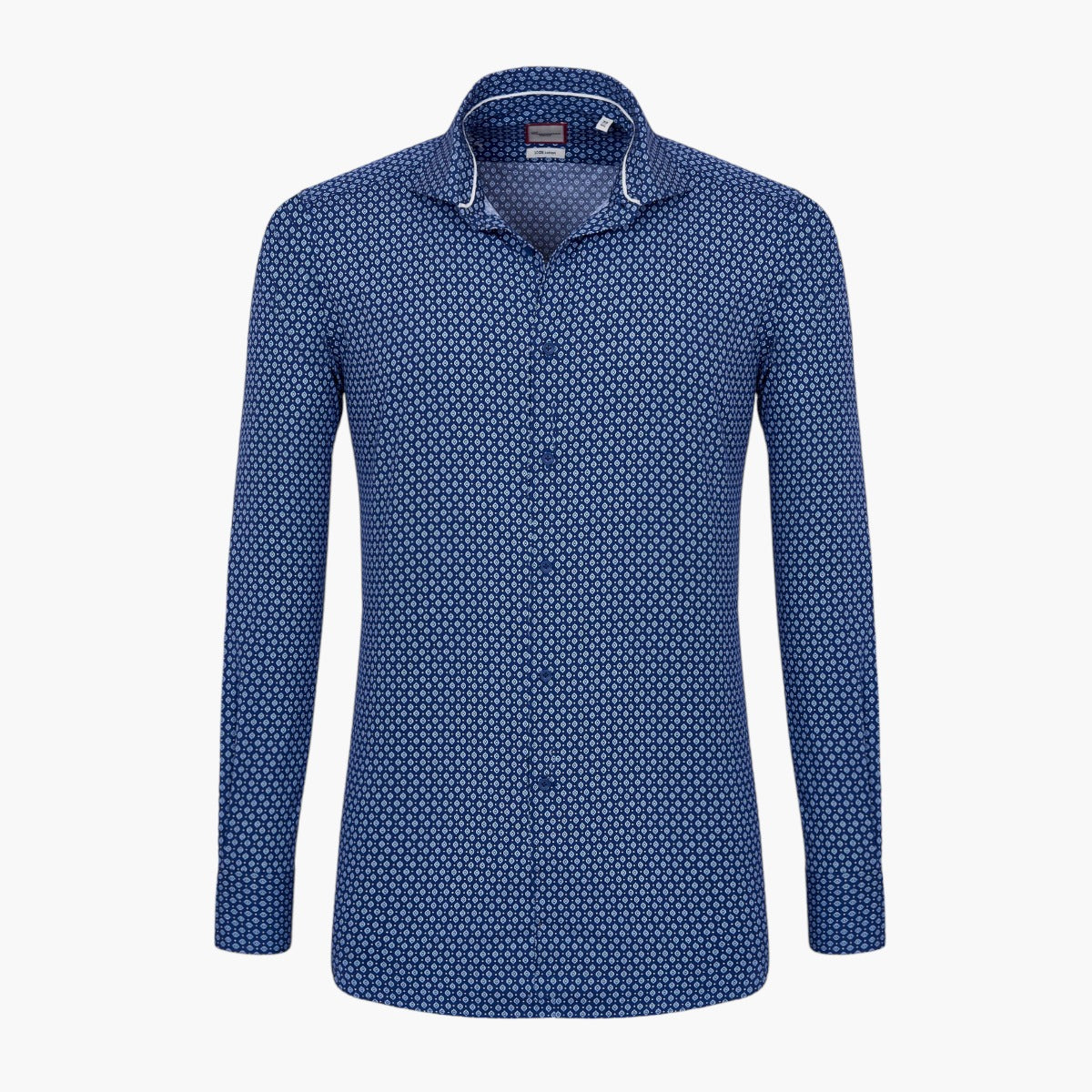 Trendy Micro-Pattern Francese Shirt