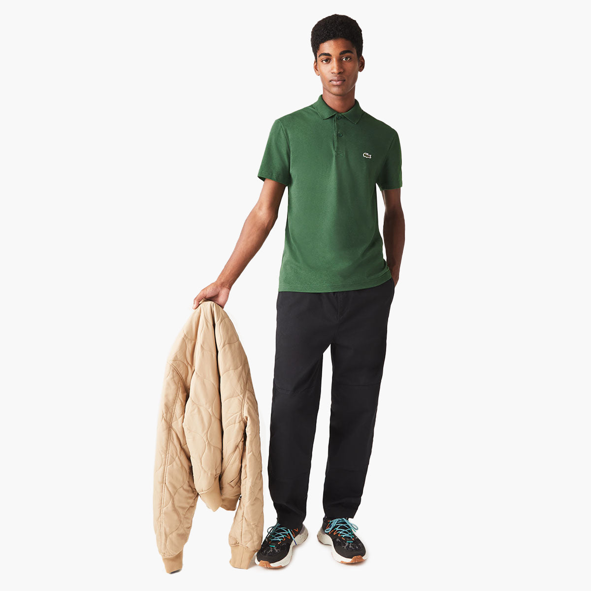 Regular Fit Stretch Organic Cotton Polo