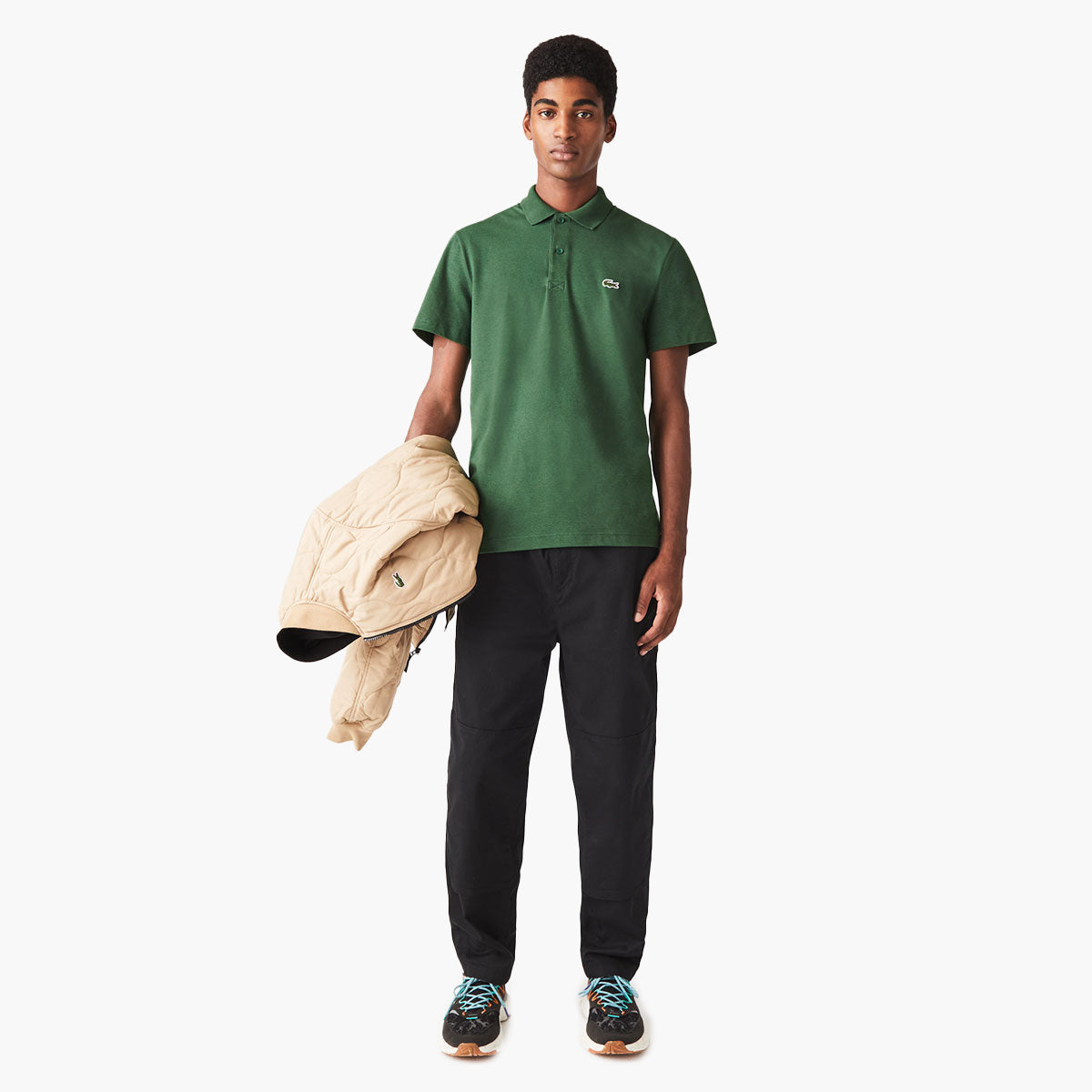 Regular Fit Stretch Organic Cotton Polo