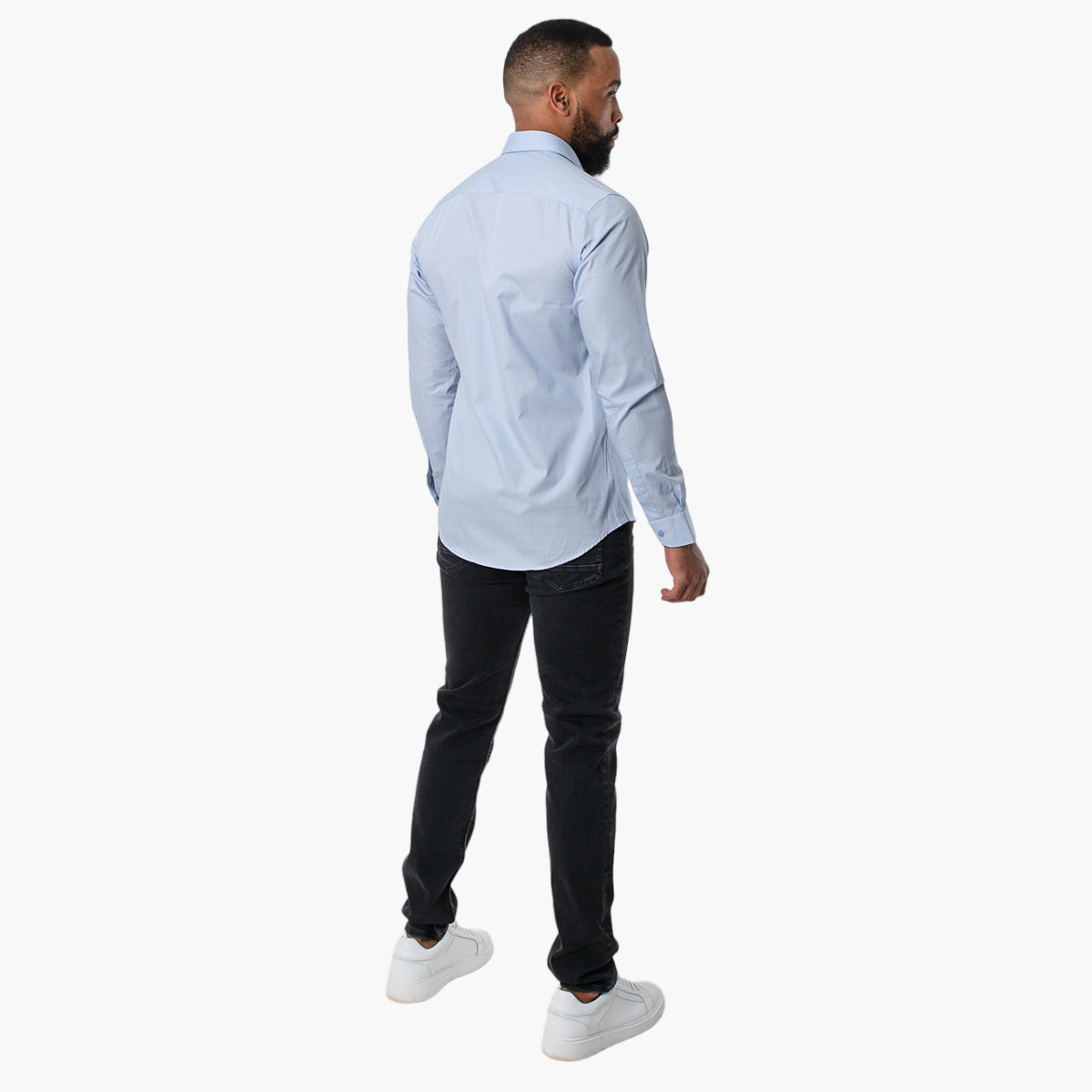 Plain Shirt - Light Blue
