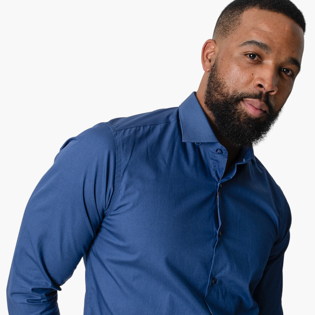 Plain Shirt - Navy