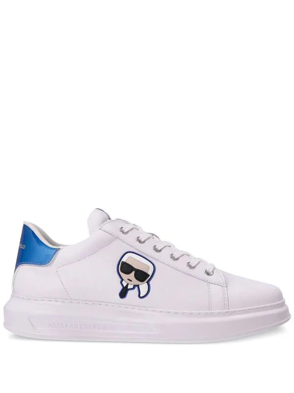 Kapri Karl Ikonik blue sneakers