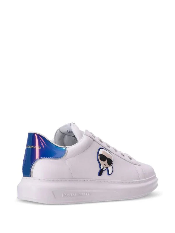 Kapri Karl Ikonik blue sneakers