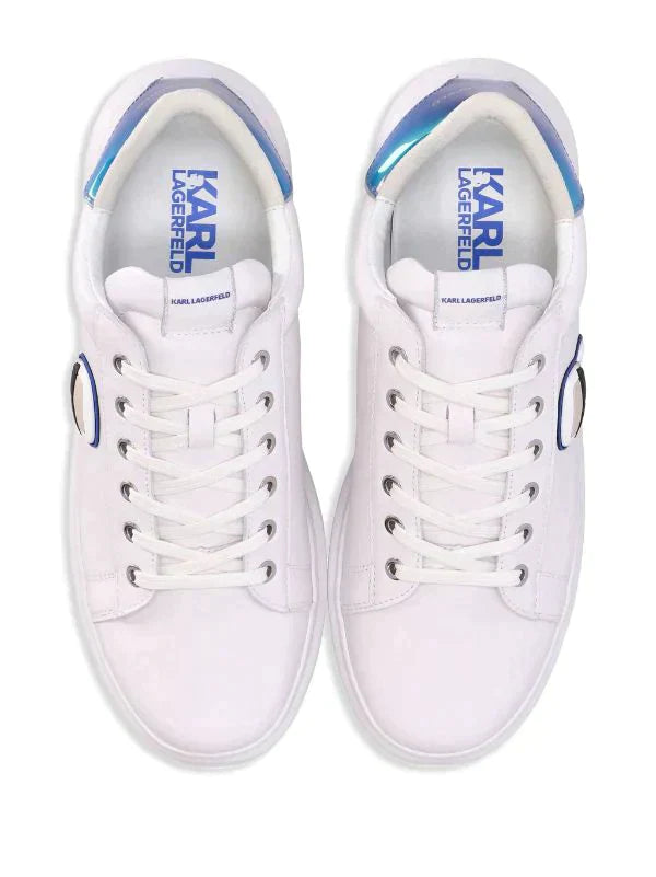 Kapri Karl Ikonik blue sneakers
