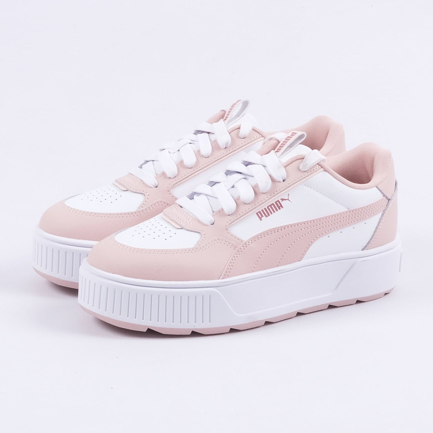 Karmen Rebelle Sneakers (White/Rose Quartz)