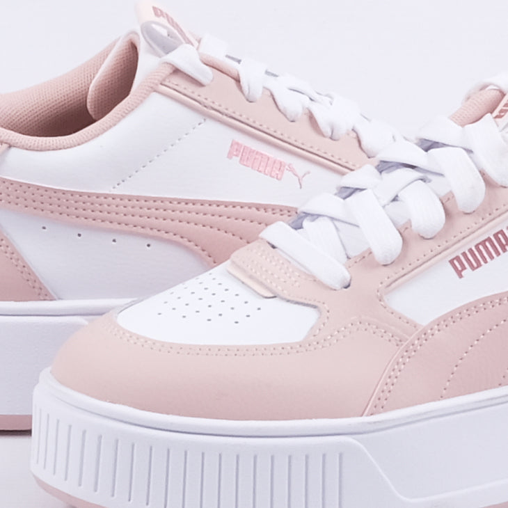 Karmen Rebelle Sneakers (White/Rose Quartz)