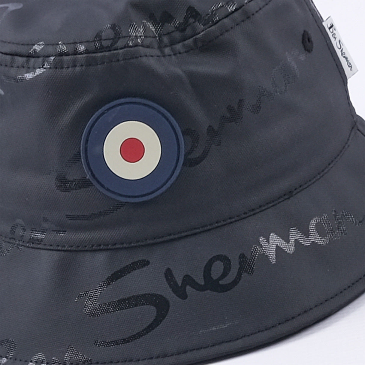 Targy Plastisol Bucket Hat (Black)