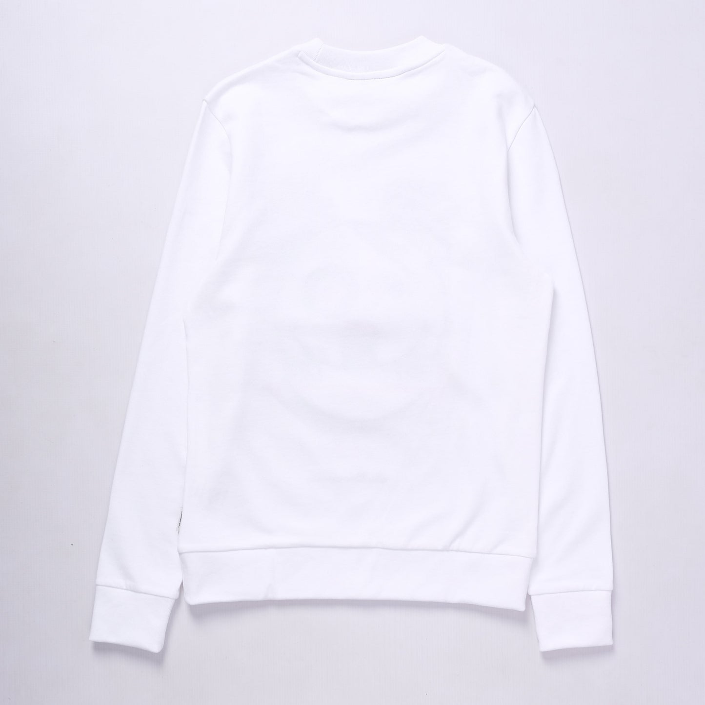 Off Line Fur Applique Sweater (White)