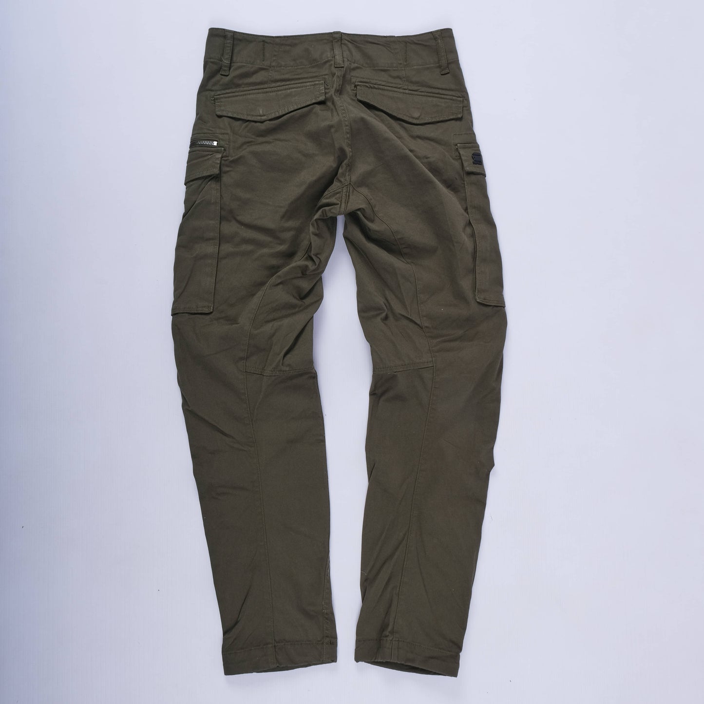 Rovic Zip 3D Regular Tapered Cargo Pants (Bronze/Green)