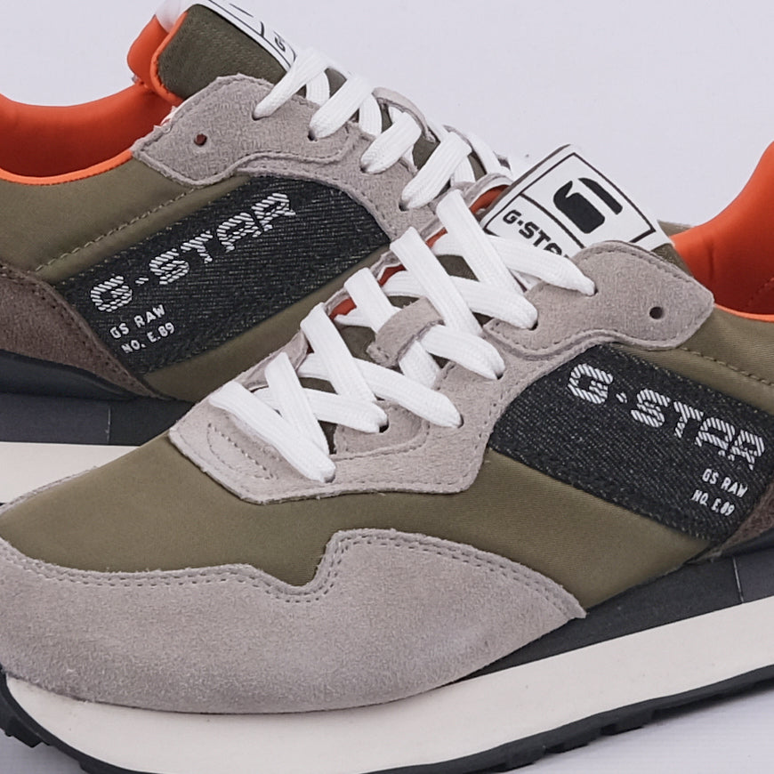 Abner BLK Sneakers (Olive/Grey)