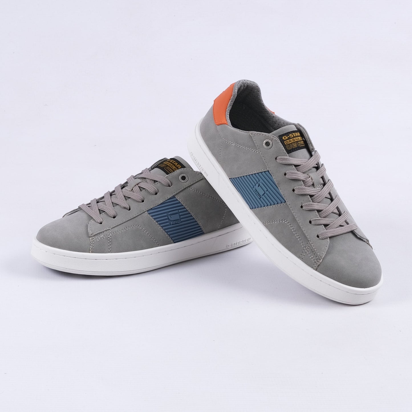 Recruit II TPU BLK Sneakers (Light Grey/Blue)