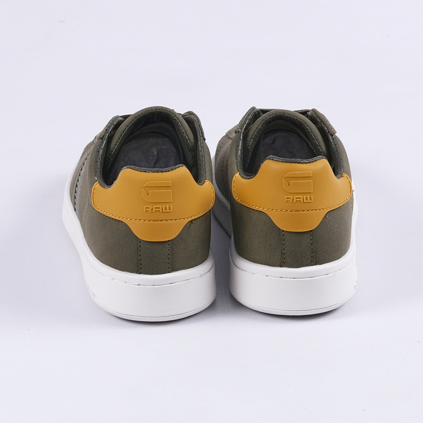 Recruit II TPU BLK Sneakers (Light Grey/Olive)